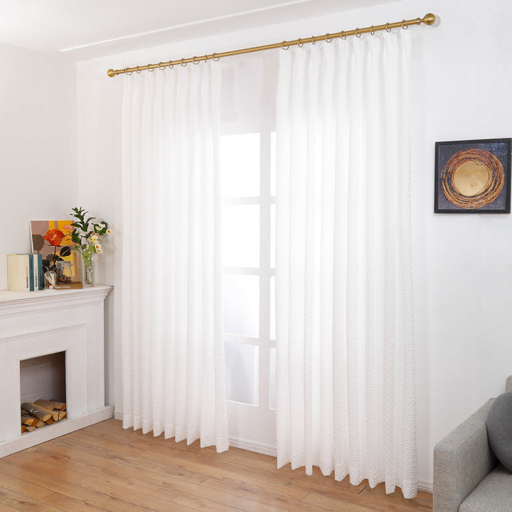 pinch pleat sheer curtains