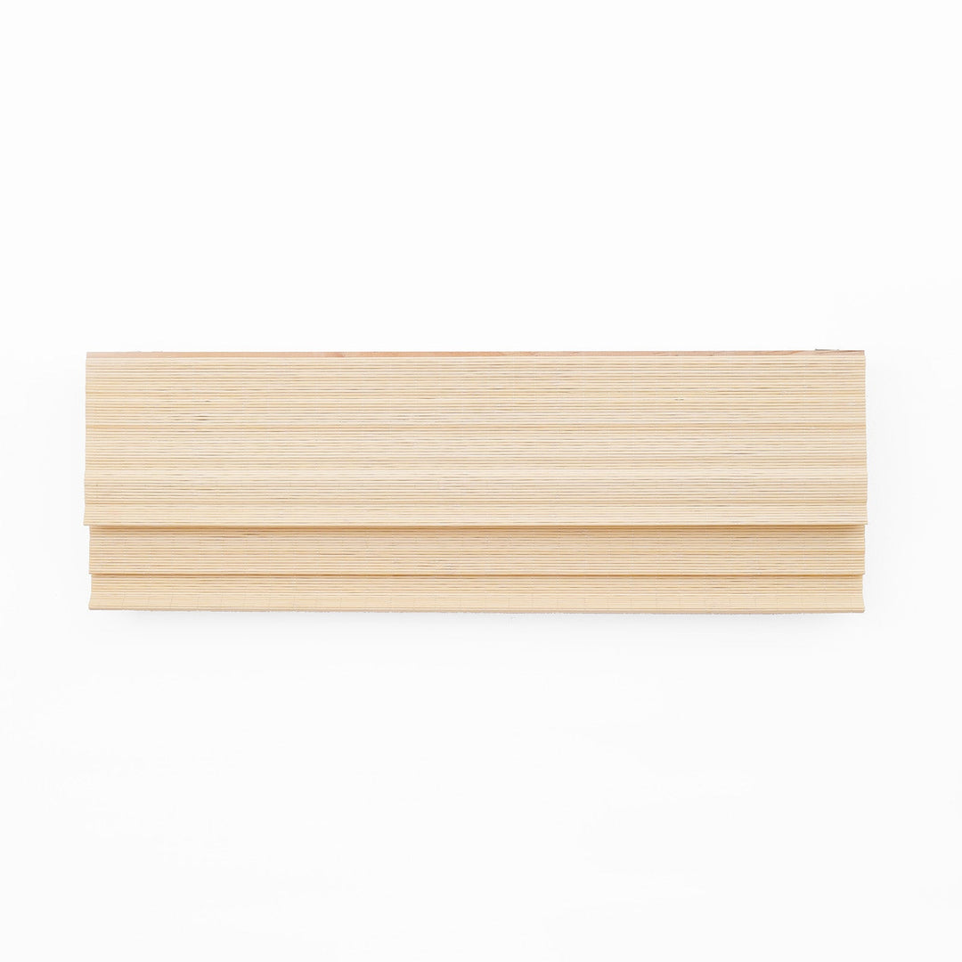 Cordless Bamboo Roman Shade Blind, Light Filtering
