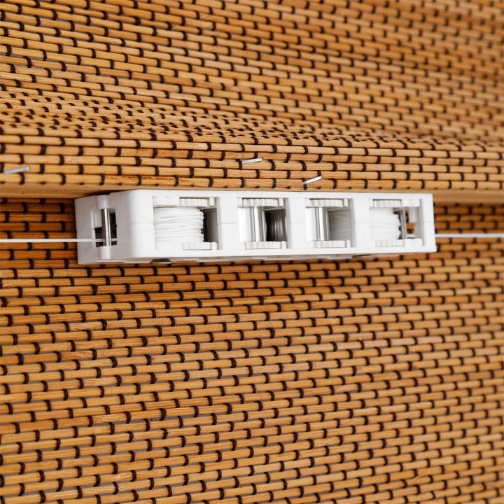 Cordless Bamboo Roman Shade Blind, Light Filtering
