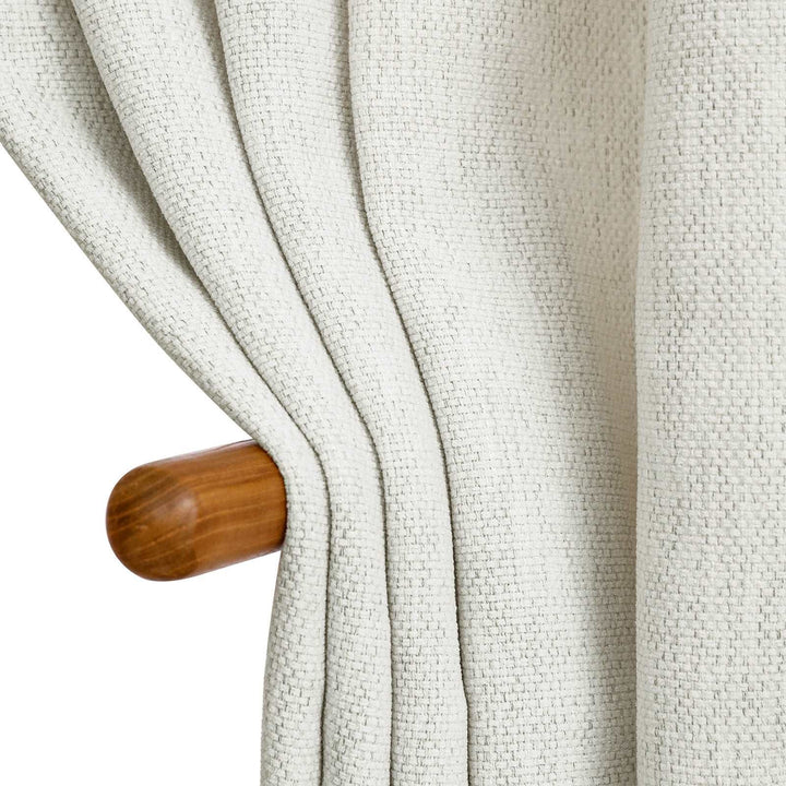 GWEN Chenille Fabric Soft Touch Curtain Drapes for Living Room Sliding Door, Custom Top and Size