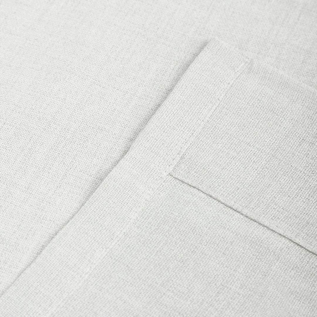 Linen Curtains Custom, Curtain with Hooks,1 Panel, Drapes Neutral Modern Farmhouse for Living Room Bedroom Office