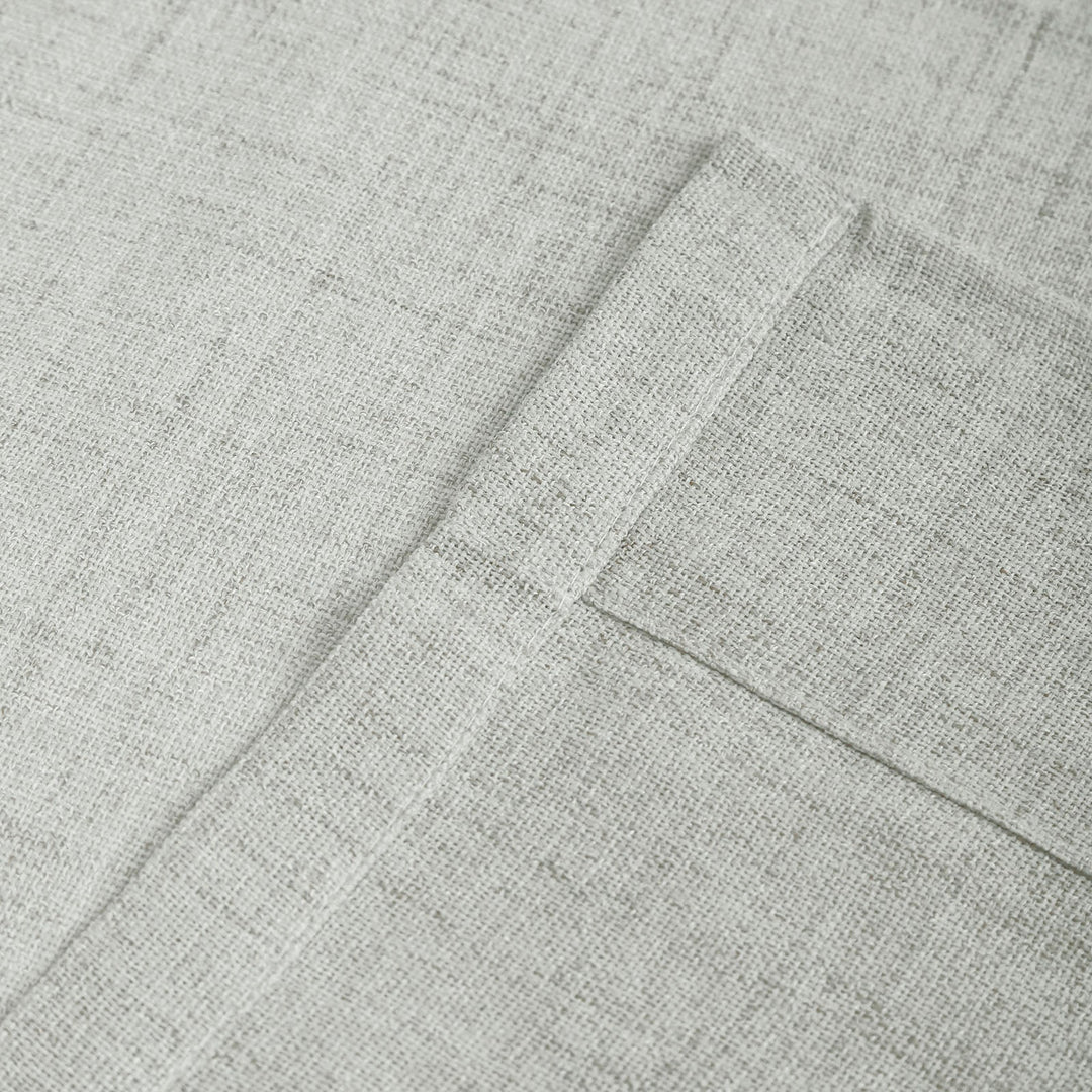 Linen Curtains Custom, Curtain with Hooks,1 Panel, Drapes Neutral Modern Farmhouse for Living Room Bedroom Office