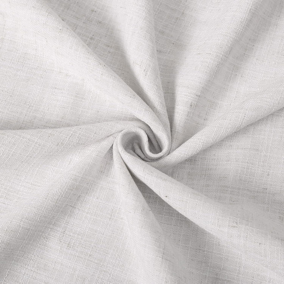 beige white blackout drapes 