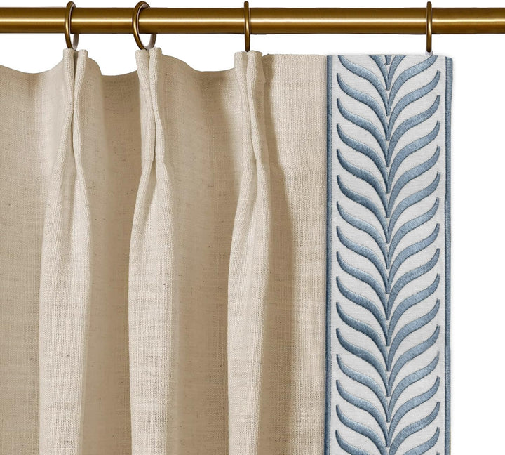 sand linen curtains for living room