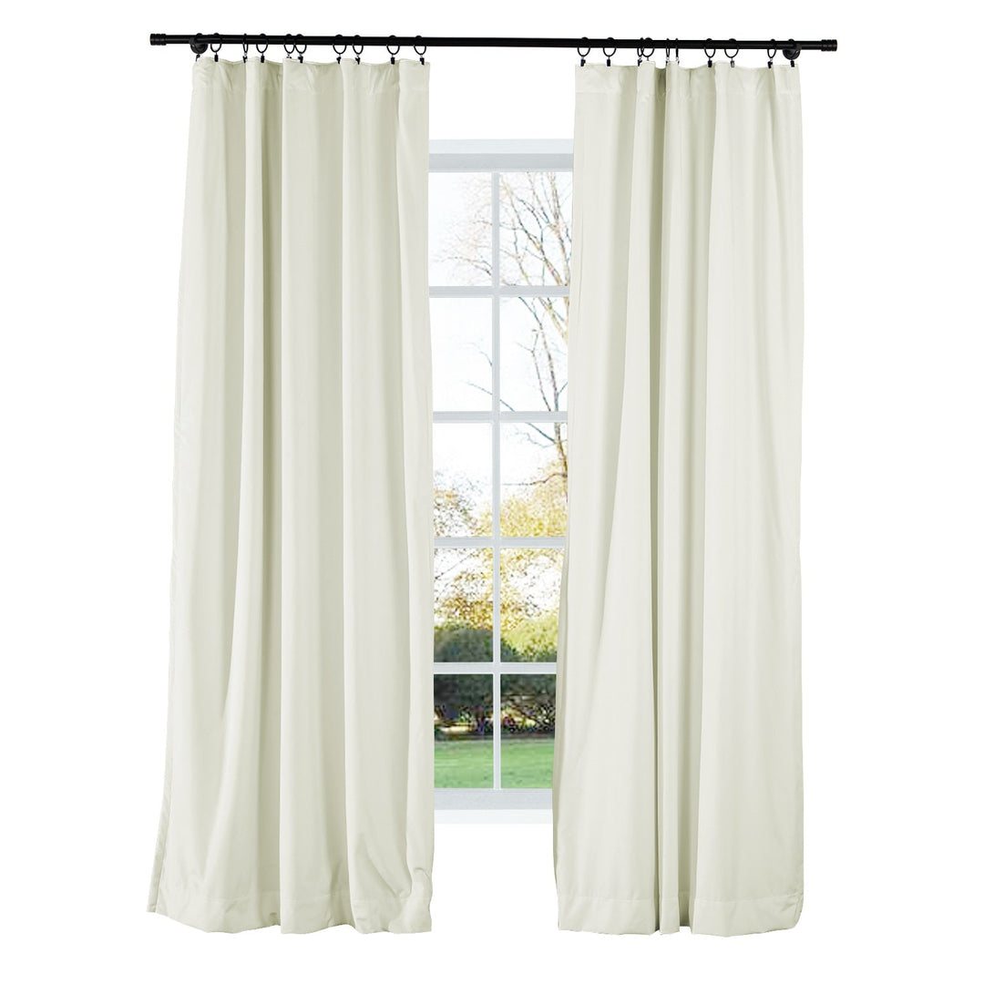 Merete Velvet Soft Curtains Custom Size and Header Type (Grommet, Rod Pocket, Pinch Pleat)