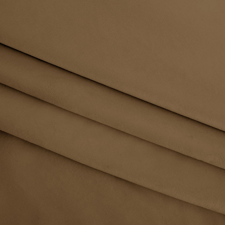 sable pleated drapes